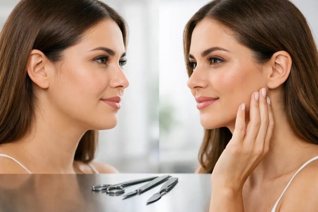 Bichectomia antes e depois: o que esperar