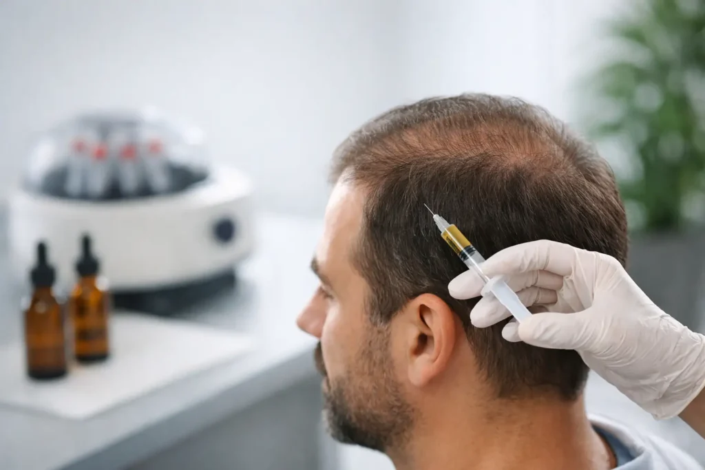Bioestimulação capilar na queda de cabelo