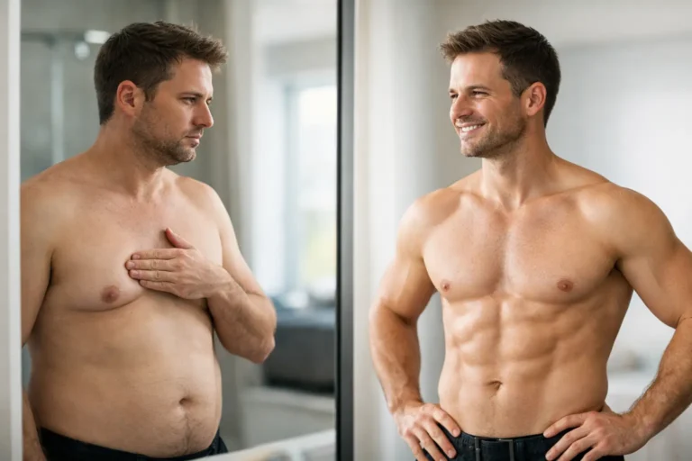 Ginecomastia masculina e a confiança no corpo