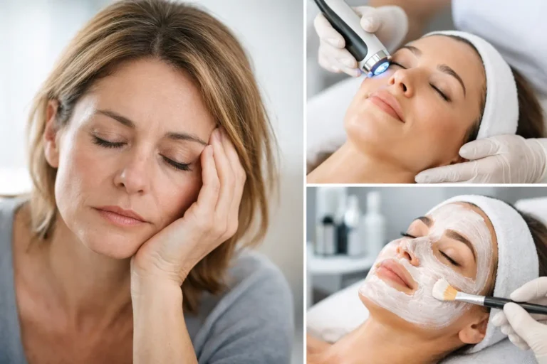 Melhores procedimentos para rosto cansado