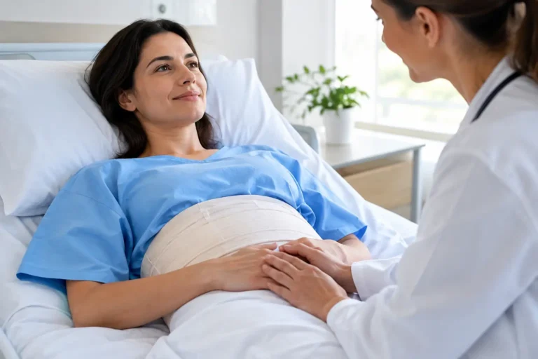 Cuidados após cirurgia abdominal com segurança