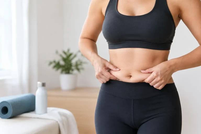 Flacidez abdominal após emagrecimento: o que fazer