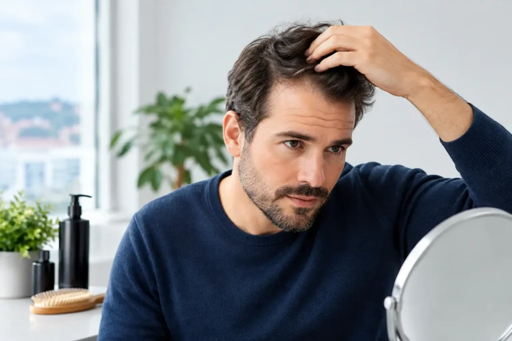 Guia de tratamento da queda de cabelo em Portugal