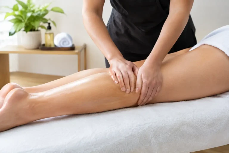 Melhores massagens para pernas pesadas